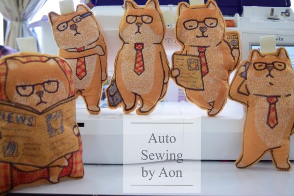 AutoSewing :  Salaryman Shiba  Key Chain Act 1 - Image 3
